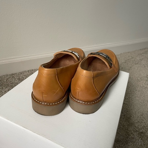 Rockport Women's Kacey Chain Loafers Elegant Tan Career Comfy Bussines Size 8.5 - Picture 4 of 10